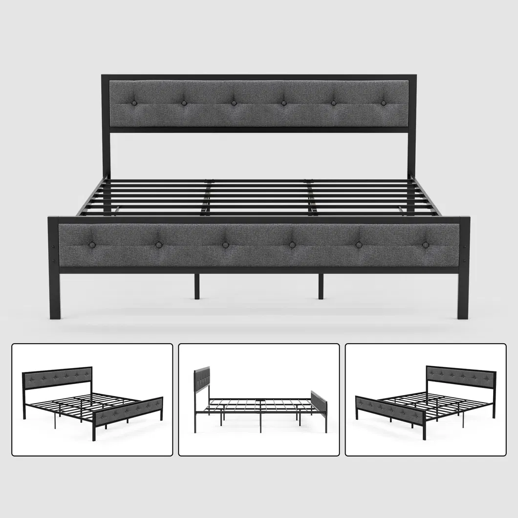 Metal California King Size Bed Frame