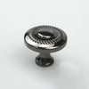 Cabinet Knob Zinc Alloy Black Nickel Dresser Drawer Knobs and Pull