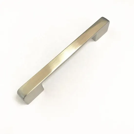 Furniture Hardware Zinc Alloy Kitchen Bathroom Brush Nickel Cabinet Pull Handle