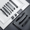 Kitchen Cupboard Drawer Handles Knob Pull Handle Black Furniture Bin Cup Handle