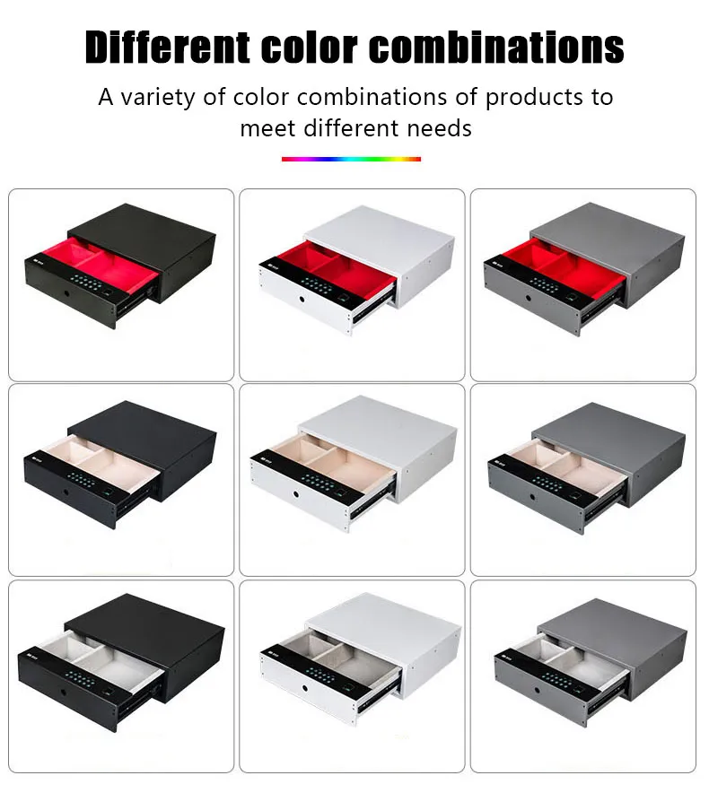 Wardrobe Code Slide out Hidden Finance Drawer Safe