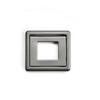 Cabinet Pull Ring Tatami Cabinet Drawer Dark Handle Zinc Alloy Invisible Handle