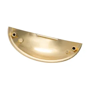 Handle Brushed Antique Brass Gold Cabinet Hardware Bin Cup Drawer Handle Pull