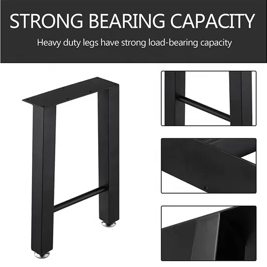 Custom Design Modern Industrial Metal Furniture Table Legs