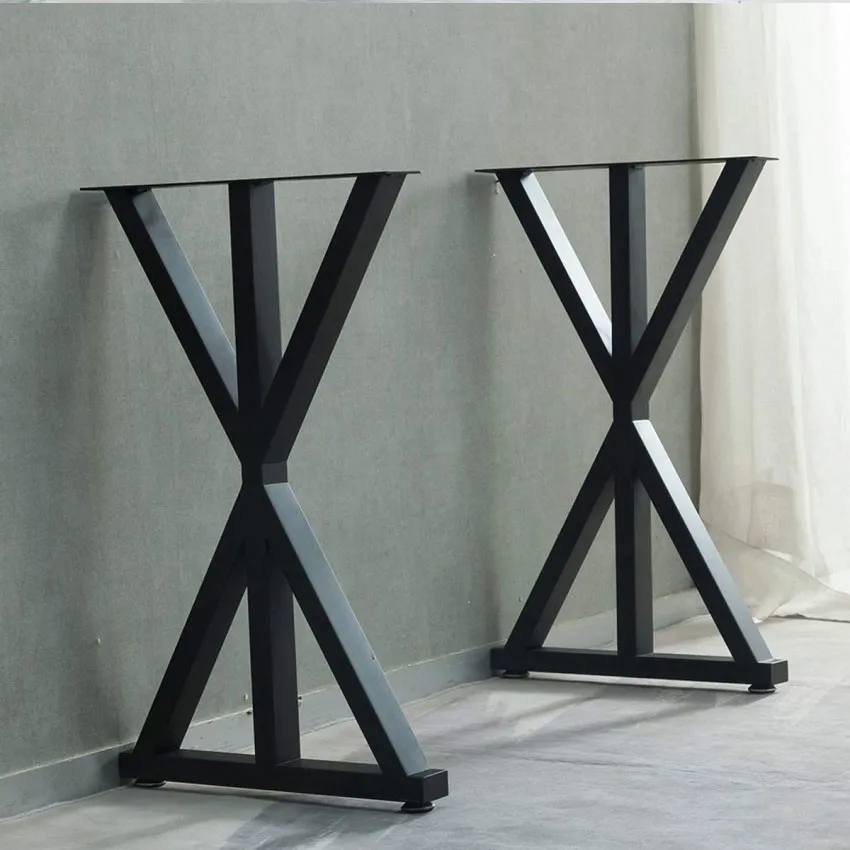 Manufacturer Modern U-Shape Golden Metal Dining Table Legs