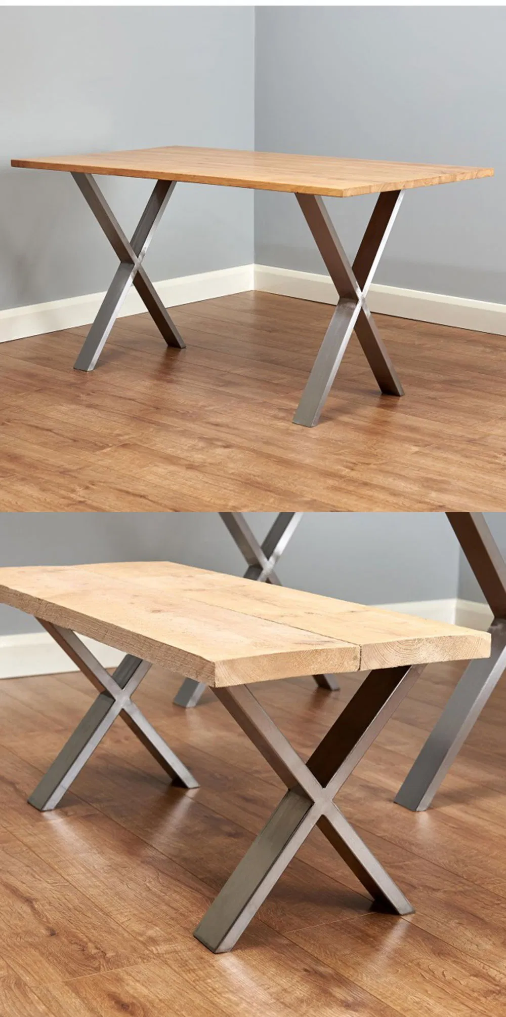 Modern Industrial Dining Restaurant Desk Table Frame