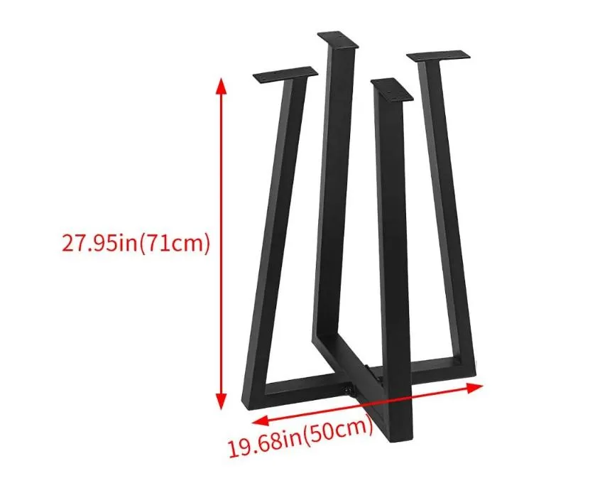 Furniture Desk Feet Vintage Side Short End Tea Industrial Metal Table Legs