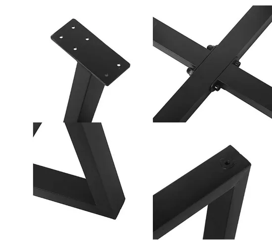 Furniture Desk Feet Vintage Side Short End Tea Industrial Metal Table Legs