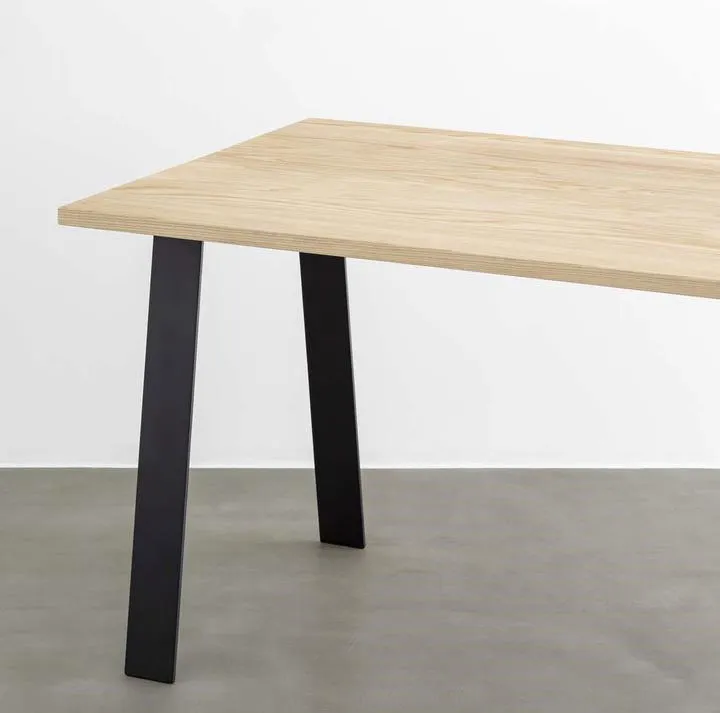 Wholesale Wrought Iron L Shape Dining Table Legs