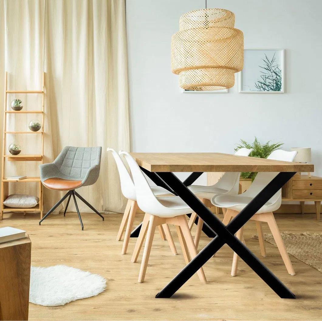 Furniture Leg Metal X Shape Steel Manufacturer Modern Table Legs