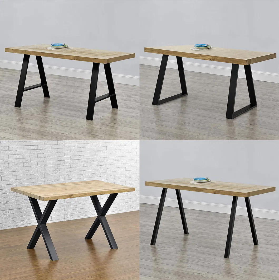 Furniture Office Restaurant Dining Desk Feet Steel Cast Dining Metal Table Legs