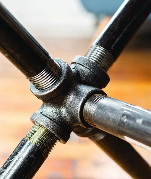 Furniture DIY Industrial Metal Pipes Table Legs