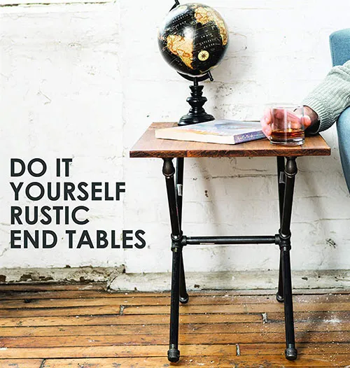 Furniture DIY Industrial Metal Pipes Table Legs