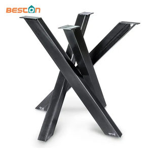 Heavy Duty Furniture Office Dinning Desk Steel Coffee Dining Metal Spider Table Legs