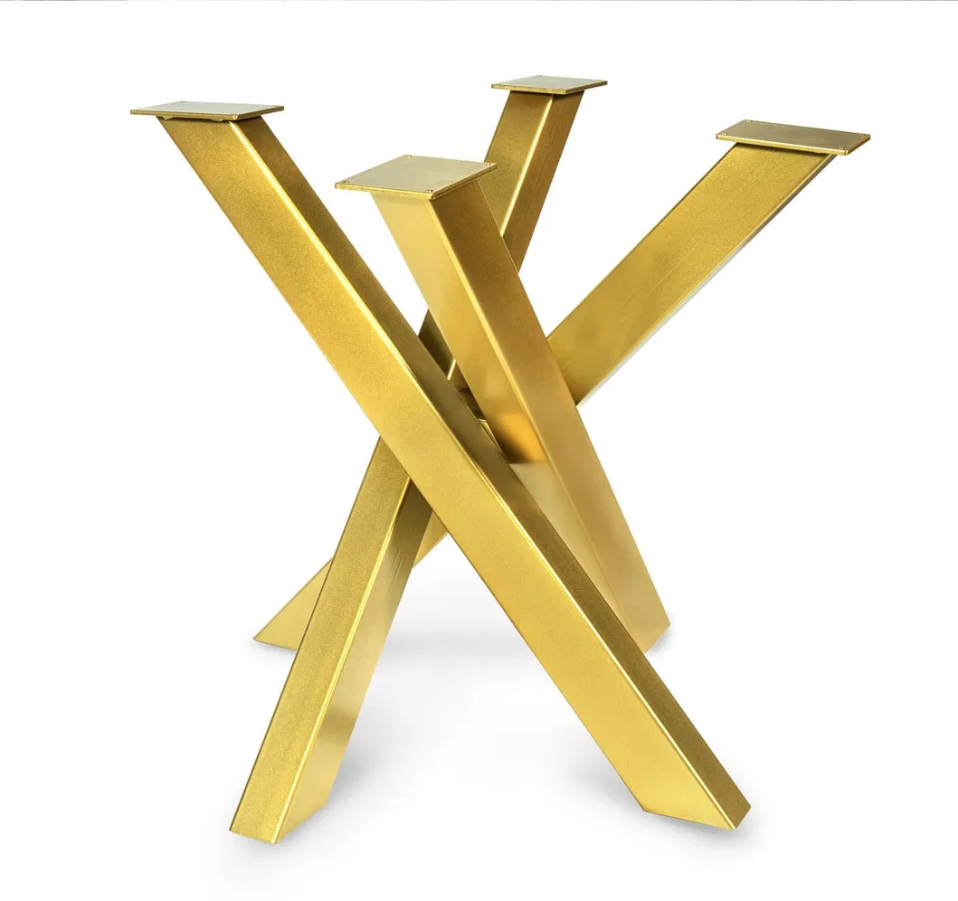 Heavy Duty Furniture Office Dinning Desk Steel Coffee Dining Metal Spider Table Legs