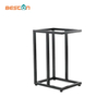 Modern Mobile Snack Nightstand L Sofa Table Frame