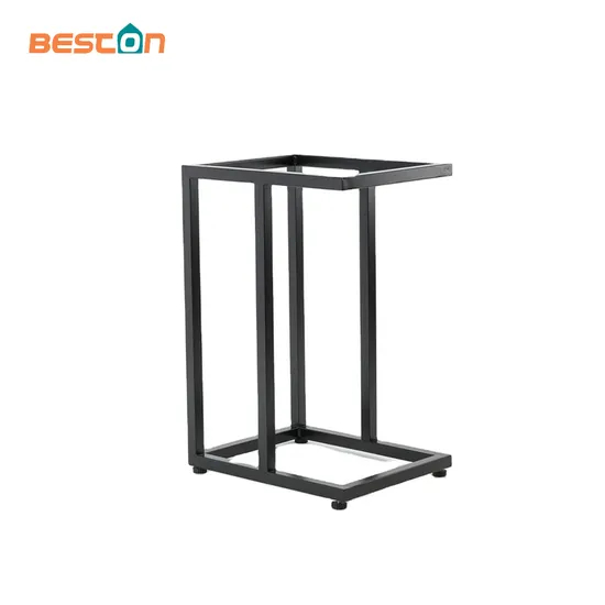 Modern Mobile Snack Nightstand L Sofa Table Frame