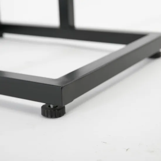 Modern Mobile Snack Nightstand L Sofa Table Frame