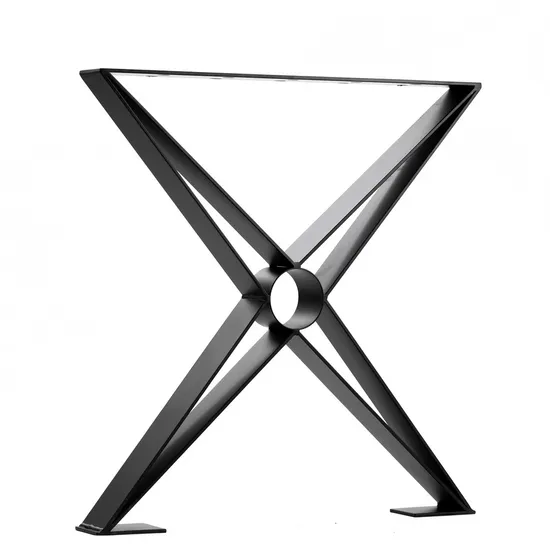 DIY Heavy Duty Meta Iron Chair Bench Legs Black Coffee Table Legs