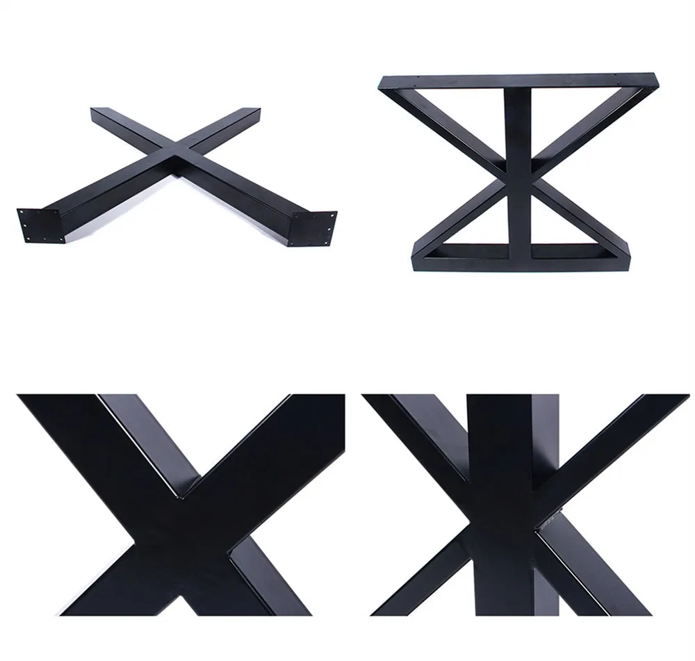 Iron Steel Wholesale Industrial Furniture Metal Dining Table Legs