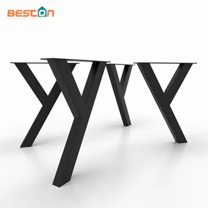 Customized Industrial Antique Vintage Frames Metal Y Table Legs