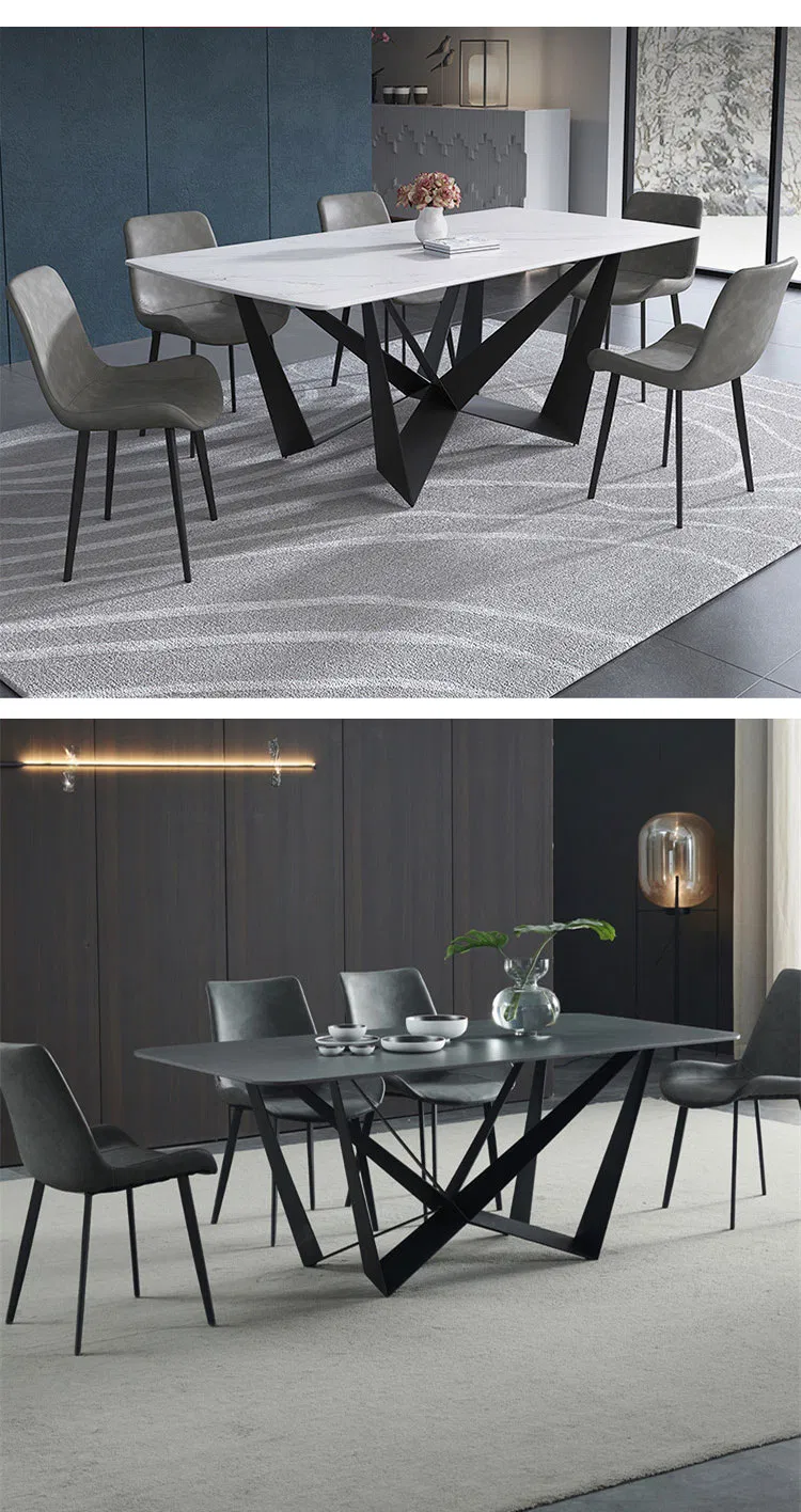 Dining Restaurant Industrial Coffee Metal Steel Dining Black Table Frame