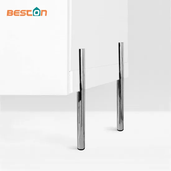 Furniture Hardware Chrome Chair Leg Cabinet Leg