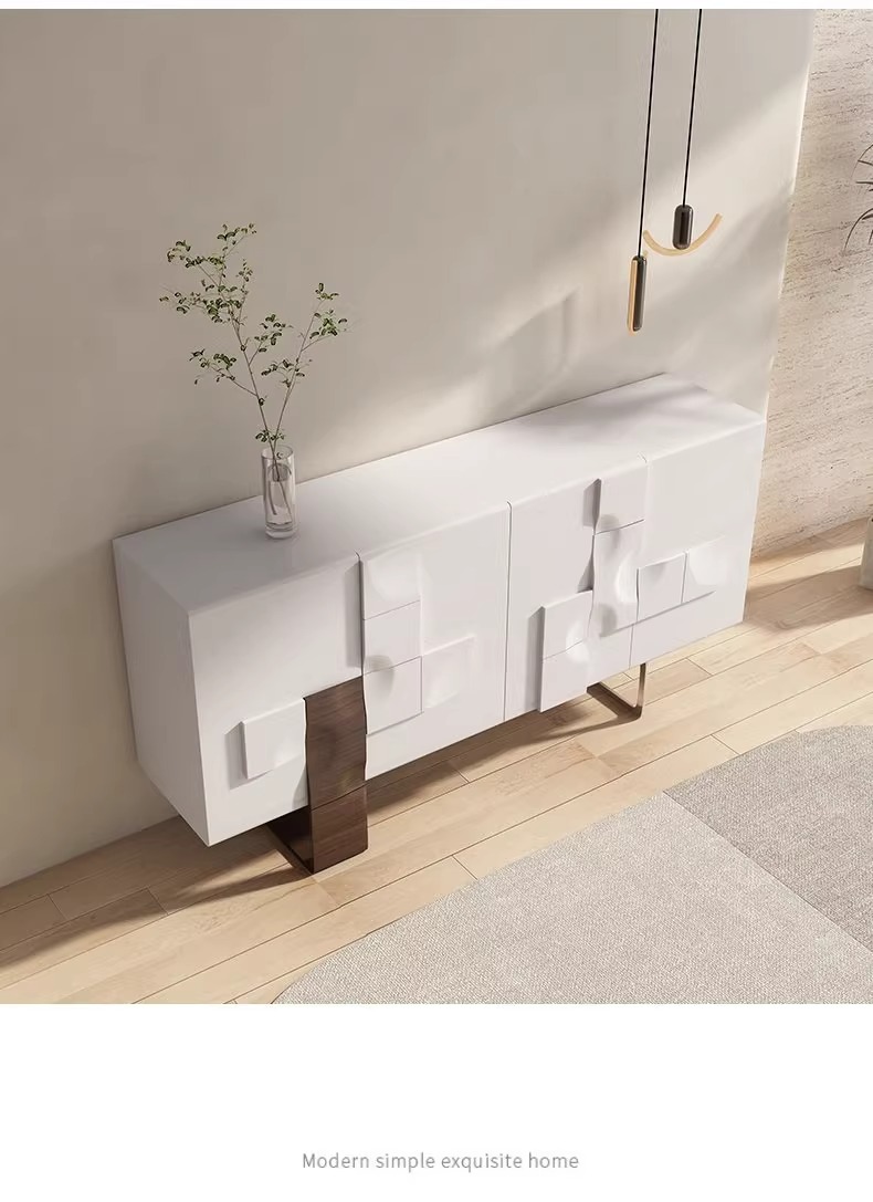 Dining Room Side Cabinet Cabinet Powered Mixing Console Wall Cabinets for Dining Room@详情3