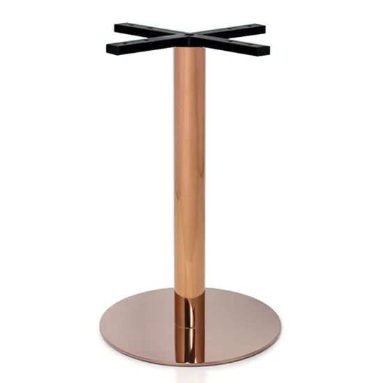 Commercial Contract Metal Furniture Parts Copper Table Base