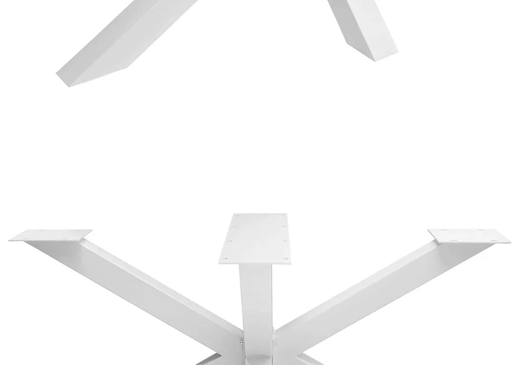 Modern X Shape Restaurant Legs Gold Steel Metal Table Bases