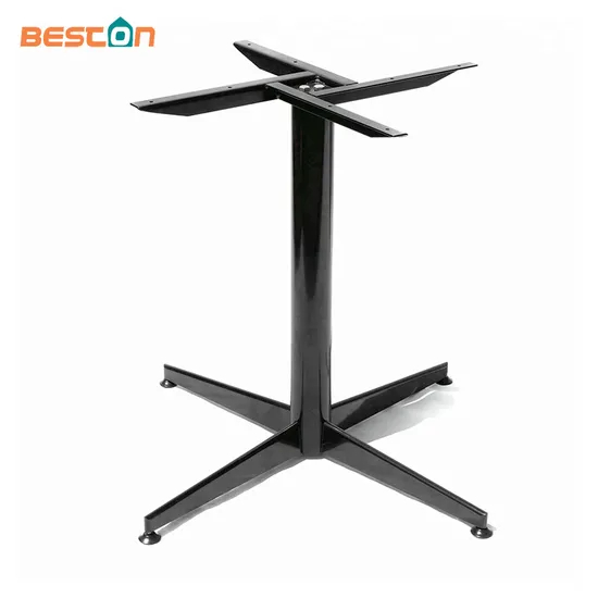 Stainless Steel Mirror Titanium Black Table Base Round Dining Table Base