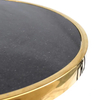 Custom Gold High Quality Stainless Steel Side Table Marble Coffee Table Legs