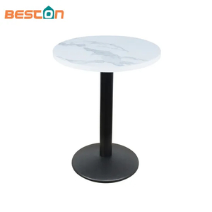 Simple Design Contemporary Coffee Table Multifunctional Metal Base Luxury Dining Table