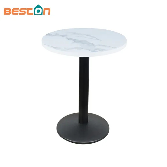 Simple Design Contemporary Coffee Table Multifunctional Metal Base Luxury Dining Table