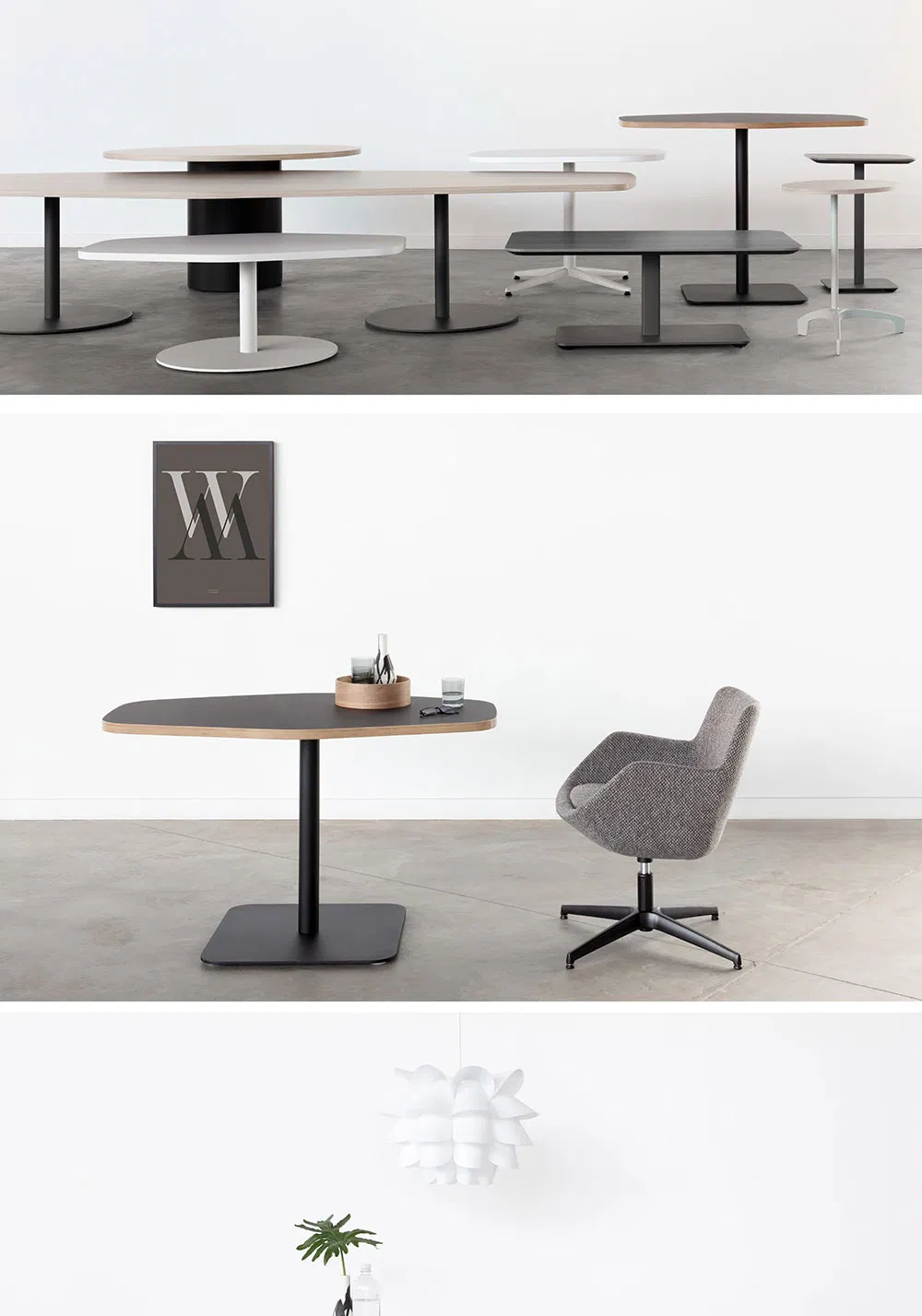 Industrial Modern Coffee Furniture Desk Legs Office Bar Tulip Table Base