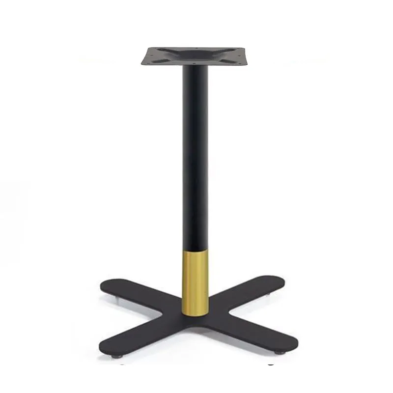 Metal Classical Black Design Iron Restaurant Dining Table Base Office Table Legs
