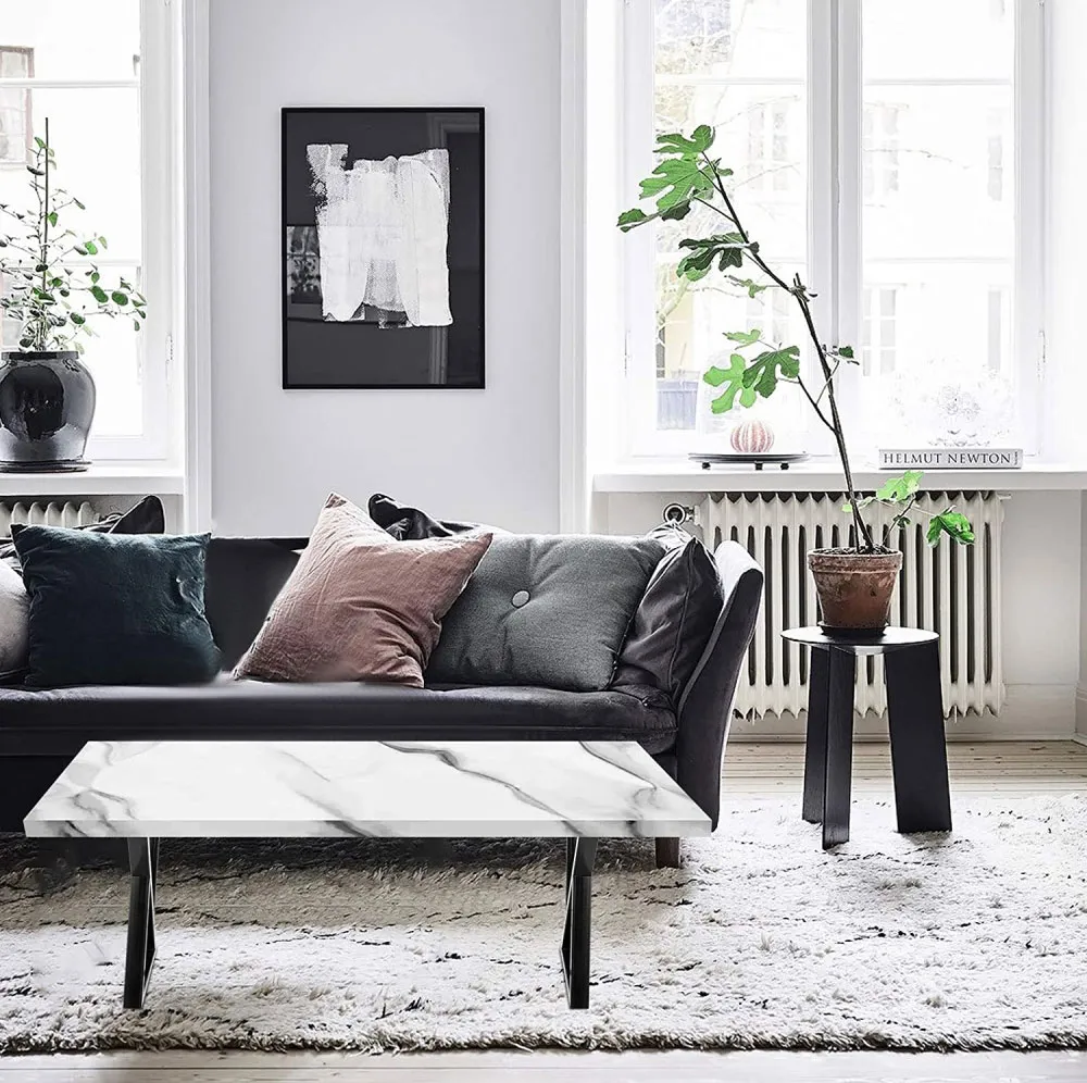 Industrial Style High Quality Set of 2 X-Type Dining Table Legs