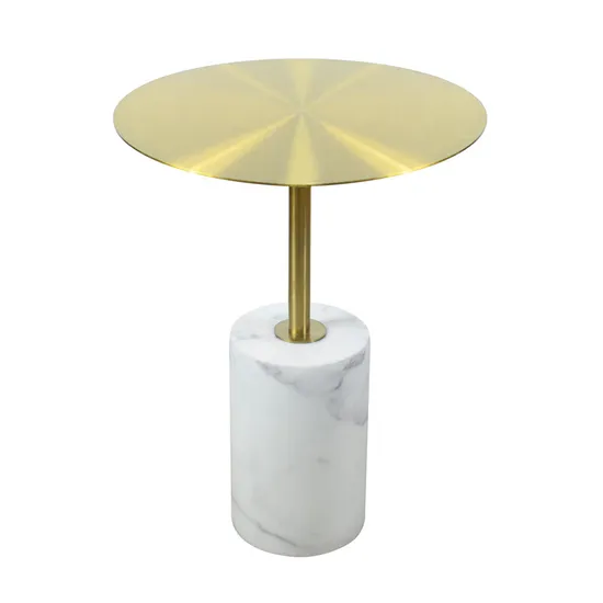 Manufacturer Luxury Marble Base Coffee Side Table Wholesale Modern End Table Guangdong