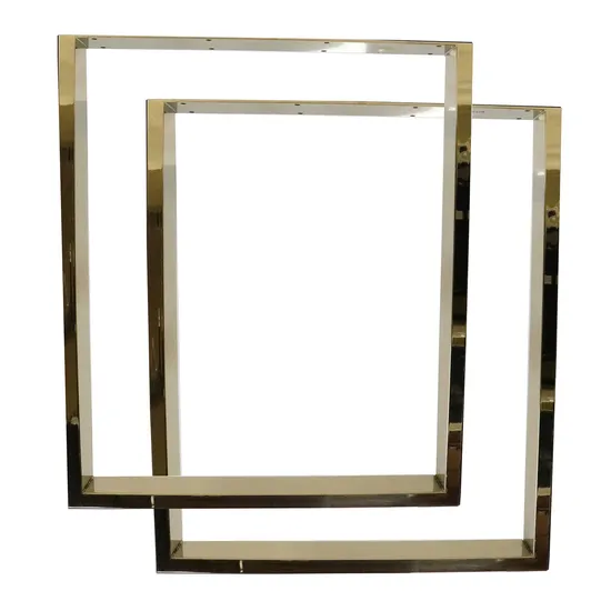 Heavy Duty Modern Furniture Coffee Dining Stainless Steel Metal Table Legs