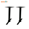 Coffee Shop Furniture Cafe Restaurant Tables Cast Iron Two Tubes Table Base