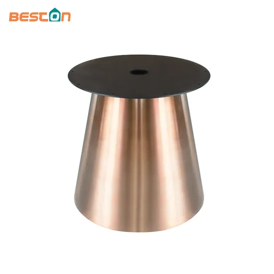 Custom Big Size Luxury Dining Table Leg Stainless Steel Table Base