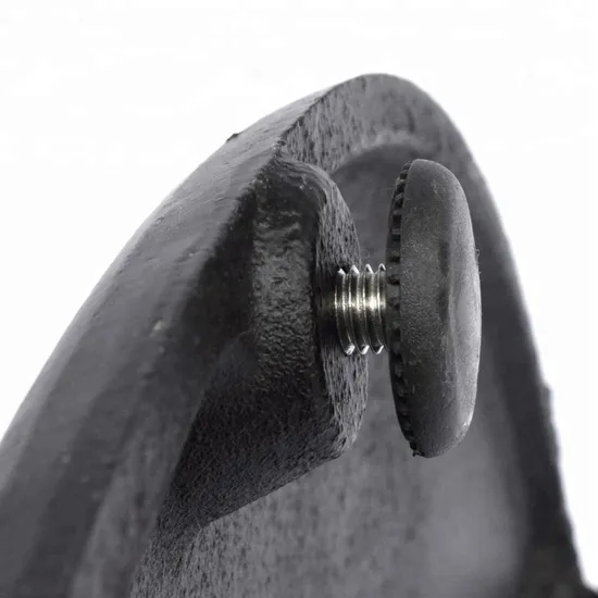Furniture Parts Black Cross Cast Iron Metal Table Leg for Hotel Use