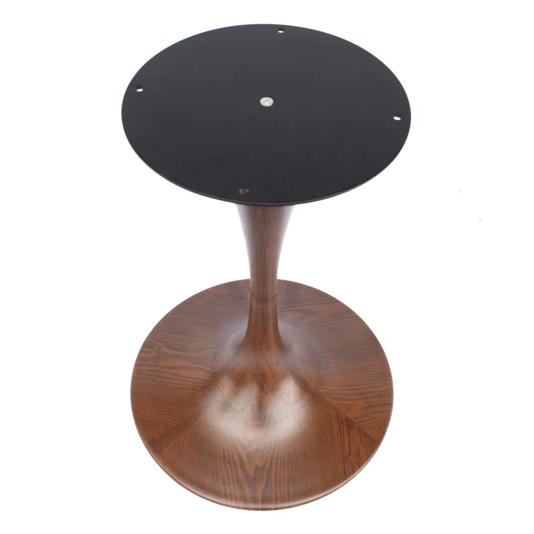 Aluminum Square Shape Table Frame Round Stainless Steel Table Base