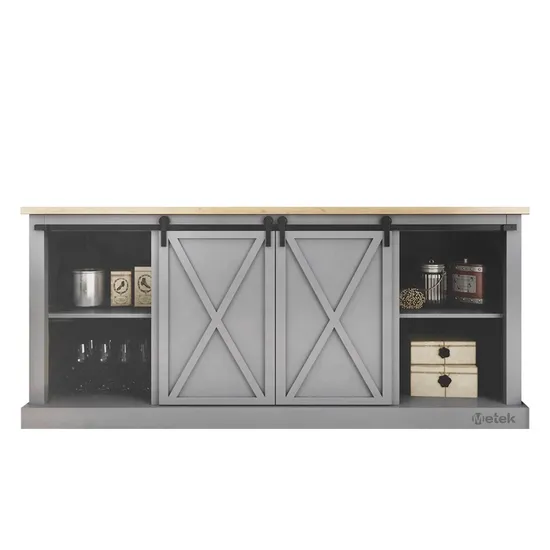 Sliding Barn Door Track Solid Wood Sliding Door Wardrobe