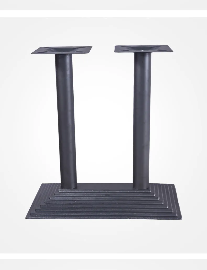 Furniture Round Marble Glass Dining Steel Tulip Cast Iron Crank Table Base