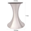 Aluminum Alloy Tulip Table Legs Custom Round Base Dining Table Leg