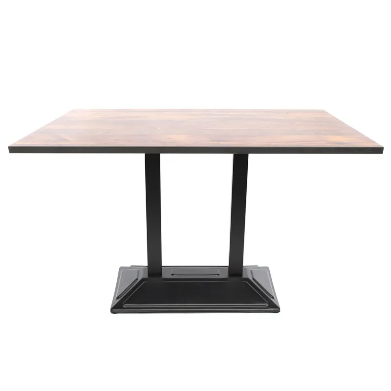 Wholesale Ornamental Textured Bottom Well Manufactured Powder Coated Cast Iron Table Legs