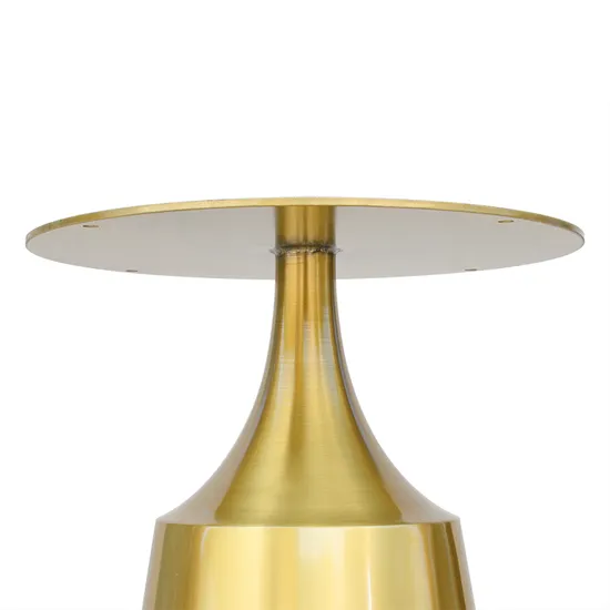 Wholesale Price High Quality Golden Stainless Steel Hotel Dining Table Base