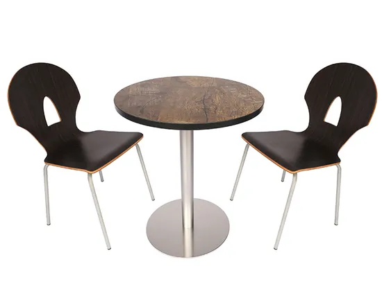 Modern Furniture Factory Stainless Steel Bar Round Table Base