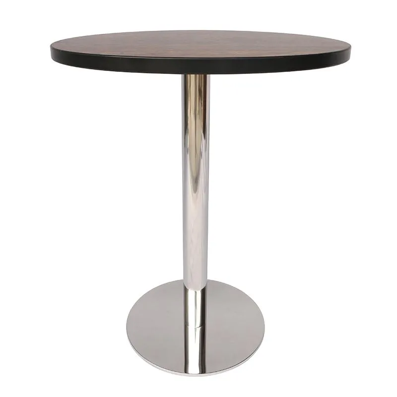Modern Furniture Factory Stainless Steel Bar Round Table Base